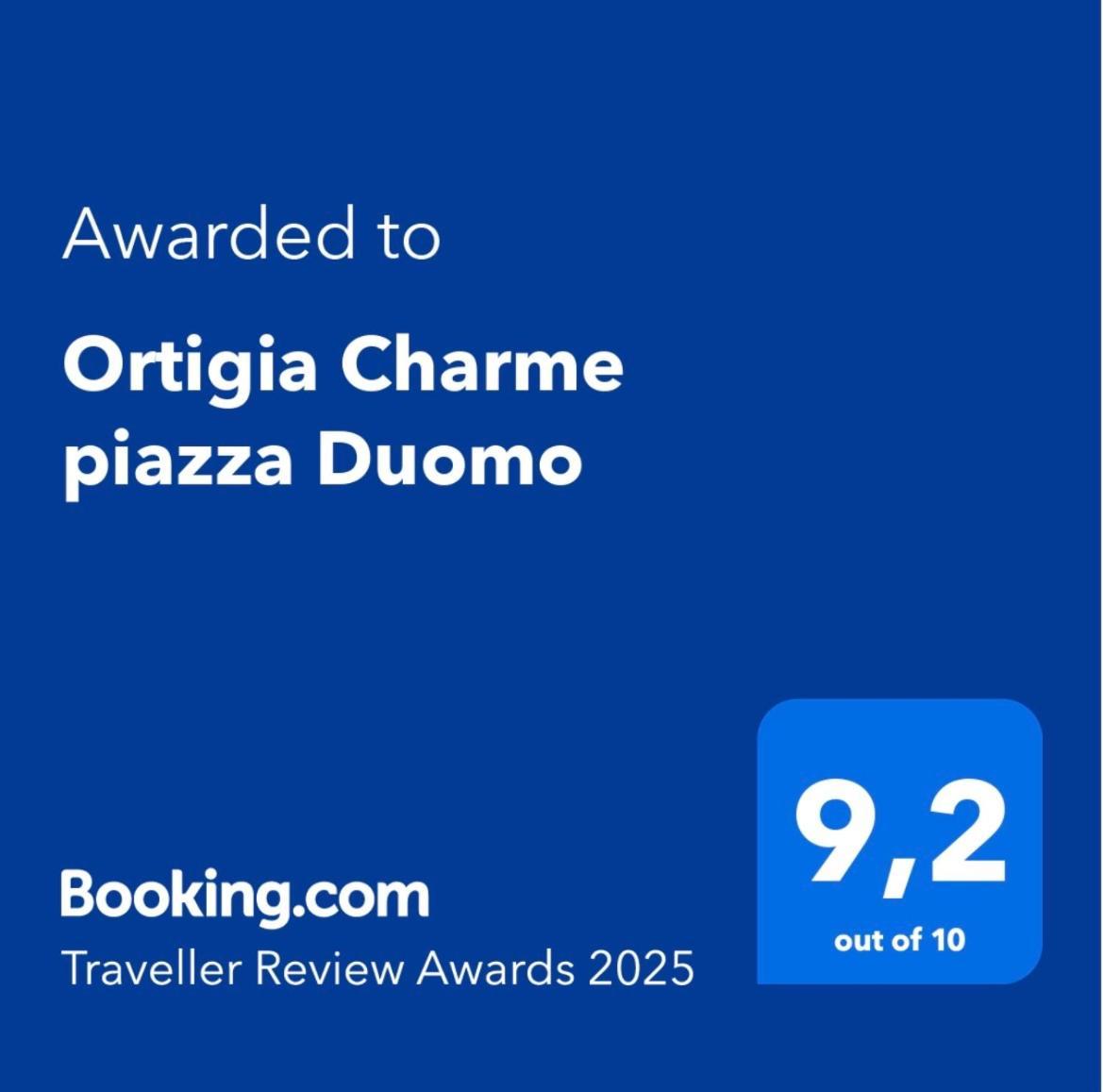 Ortigia Charme Piazza Duomo Lägenhet Syrakusa Exteriör bild